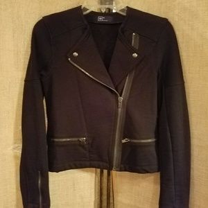 GAP Knit Moto Jacket